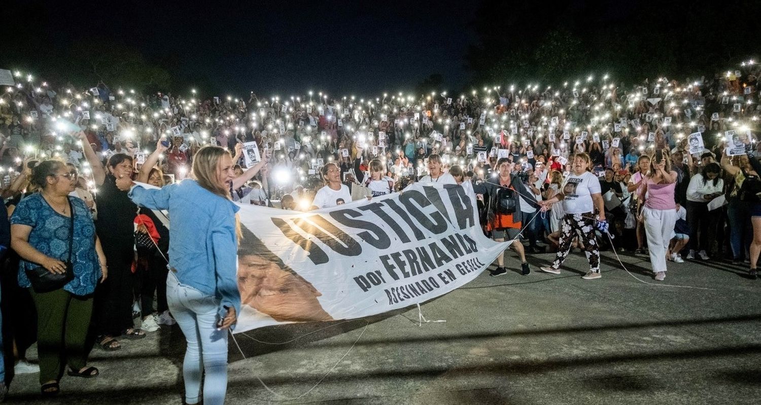 Una multitud recordó a Fernando Báez Sosa a tres años del crimen