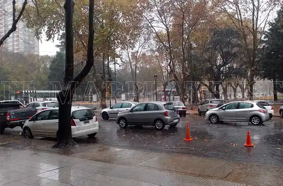 Un comienzo de semana con lluvia