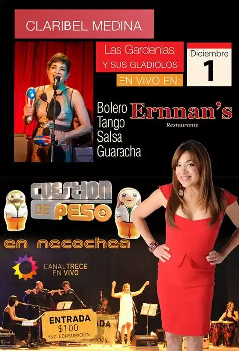 "Cuestión de peso" en Necochea con Claribel Medina