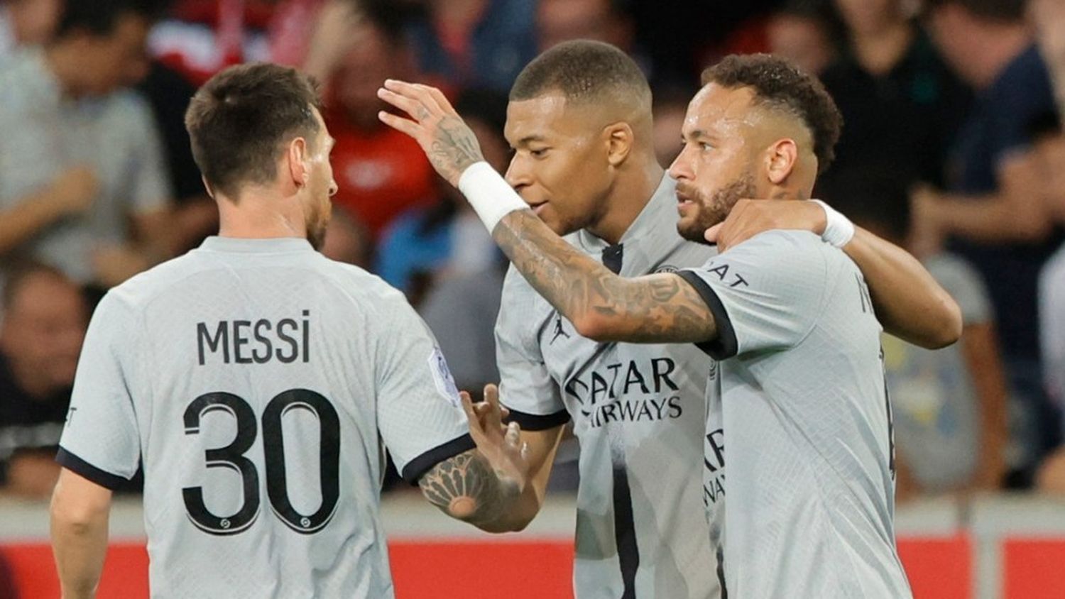 Las asistencias de Messi sobresalieron en Nantes