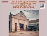 El sábado a las 9, inicia el Rally Centenario organizado por el Club de Autos Antiguos .Foto:(@caar.rafaela)