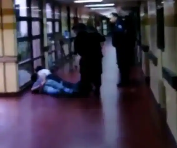 Video: Disparos y pánico en el quirófano del hospital de Pergamino