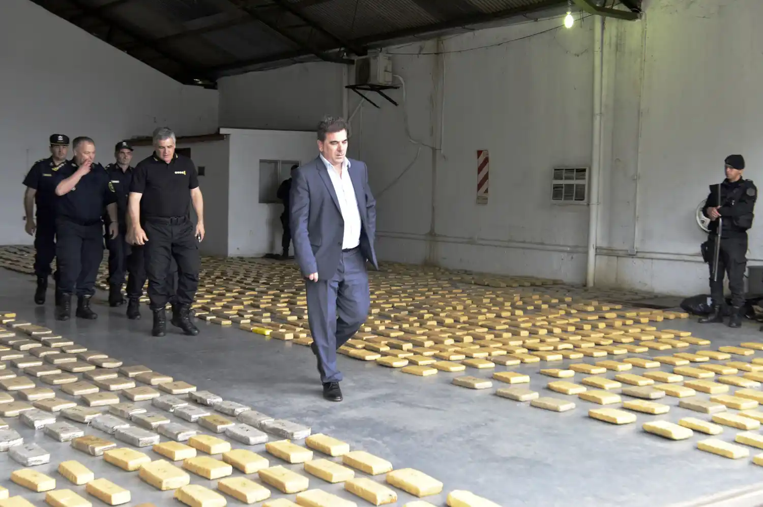 Secuestraron cinco toneladas de marihuana en Zárate-Brazo Largo