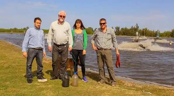 Ingenieros de la UNL recorrieron la planta de efluentes cloacales 