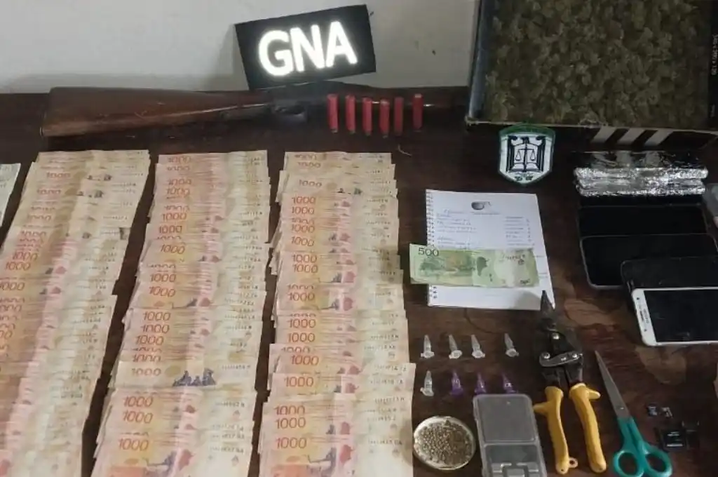 El operativo fue realizado por efectivos de Gendarmería en las primeras horas del día.