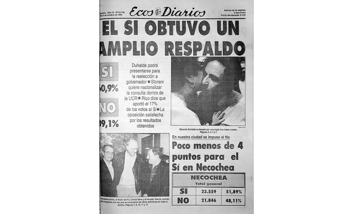 Lunes 3 de octubre de 1994
