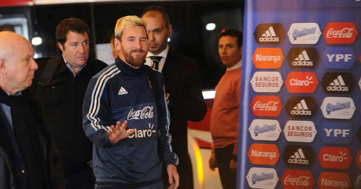 Messi tramitó el casamiento