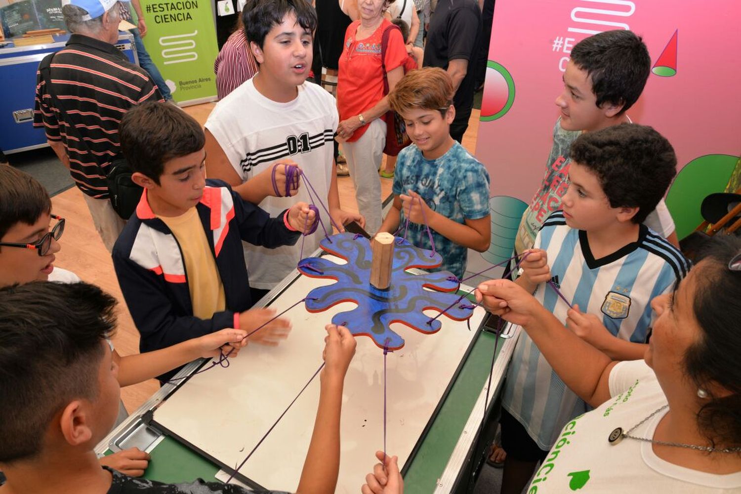 Relanzaron la feria Estación Ciencia que recorre toda la Provincia