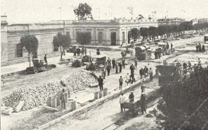 Adoquinado en Rafaela | Crédito: archivo Municipalidad de Rafaela
