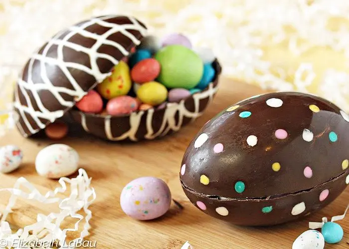 La canasta de Pascua y sus tentadoras ofertas de chocolate
