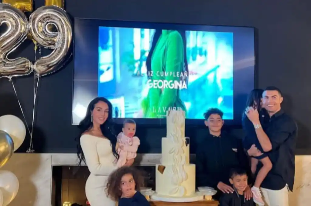 Georgina Rodríguez cumplió 29 años: las fotos de su gran fiesta en Arabia Saudita 