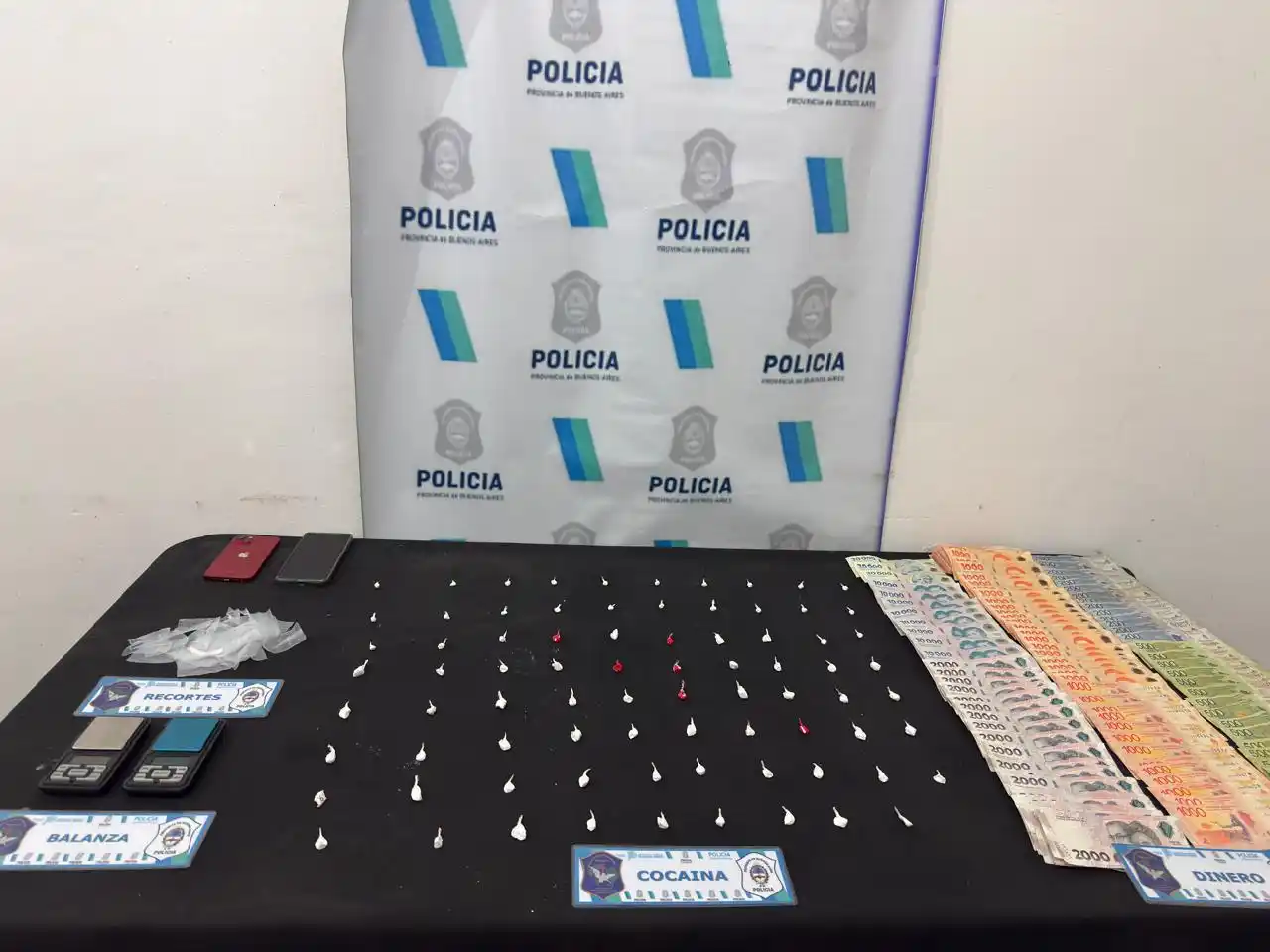 droga secuestrada cabrera y casella