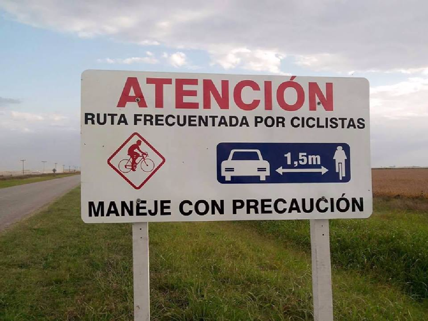 Tomó estado parlamentario proyecto de cambios en la Ley de Tránsito para proteger a los ciclistas