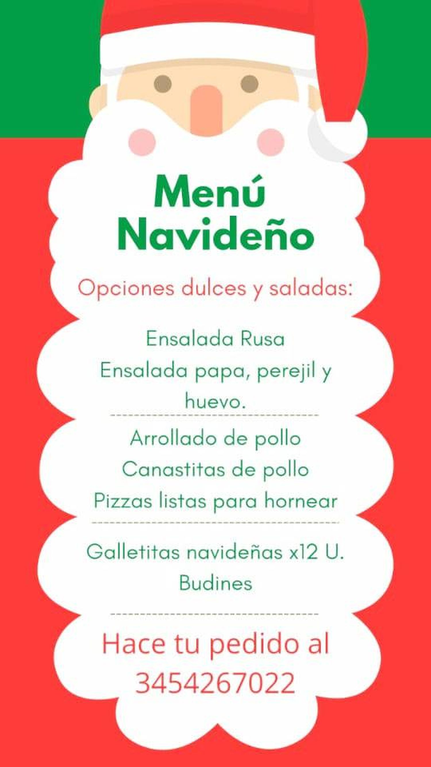 Gran Feria de platos navideños en la plaza 25 de Mayo