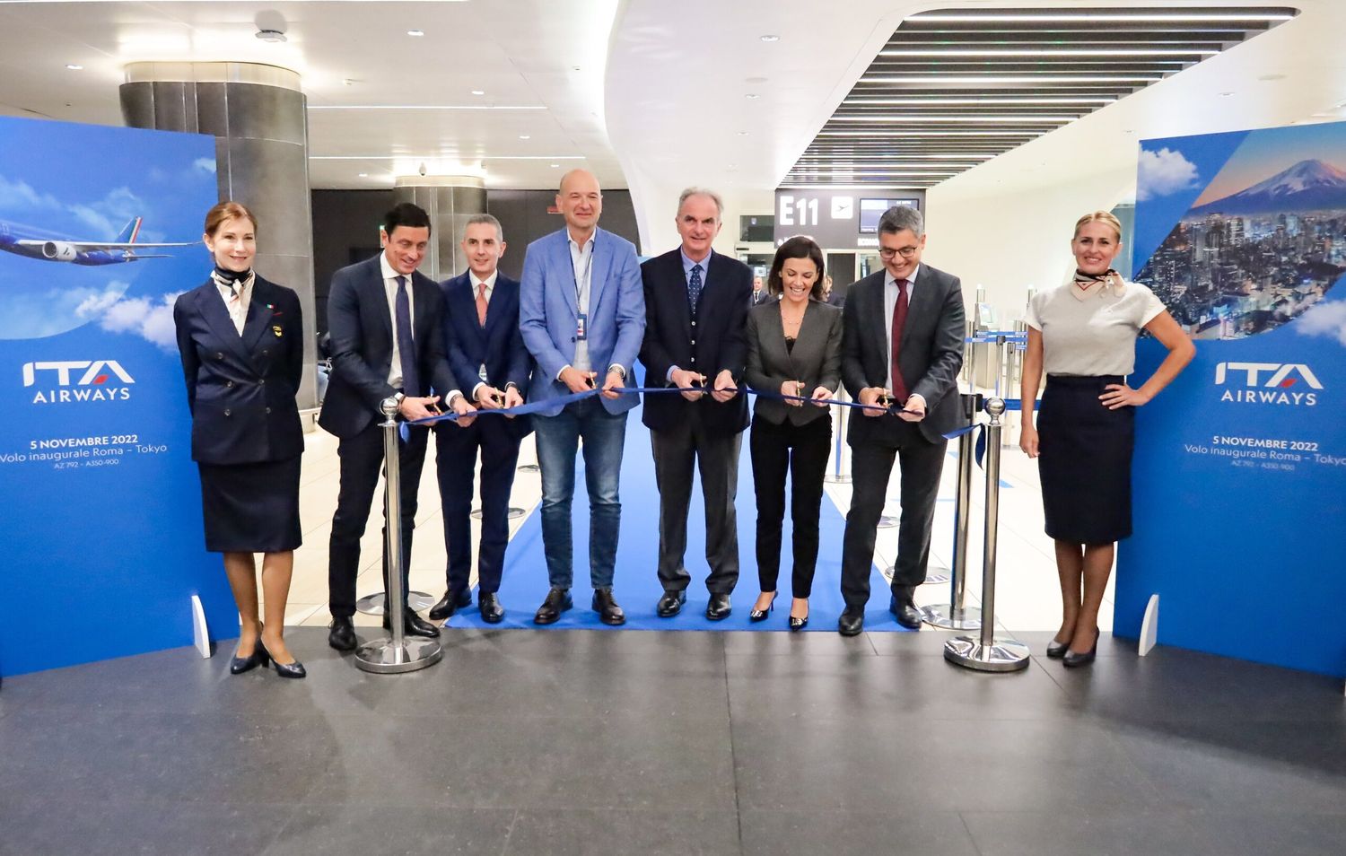 ITA Airways inauguró sus vuelos entre Roma y Tokio