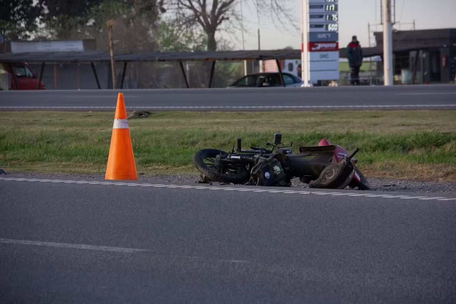 Murió una motociclista de 27 años durante un accidente fatal en la Ruta 9 a la altura de Villa General Savio