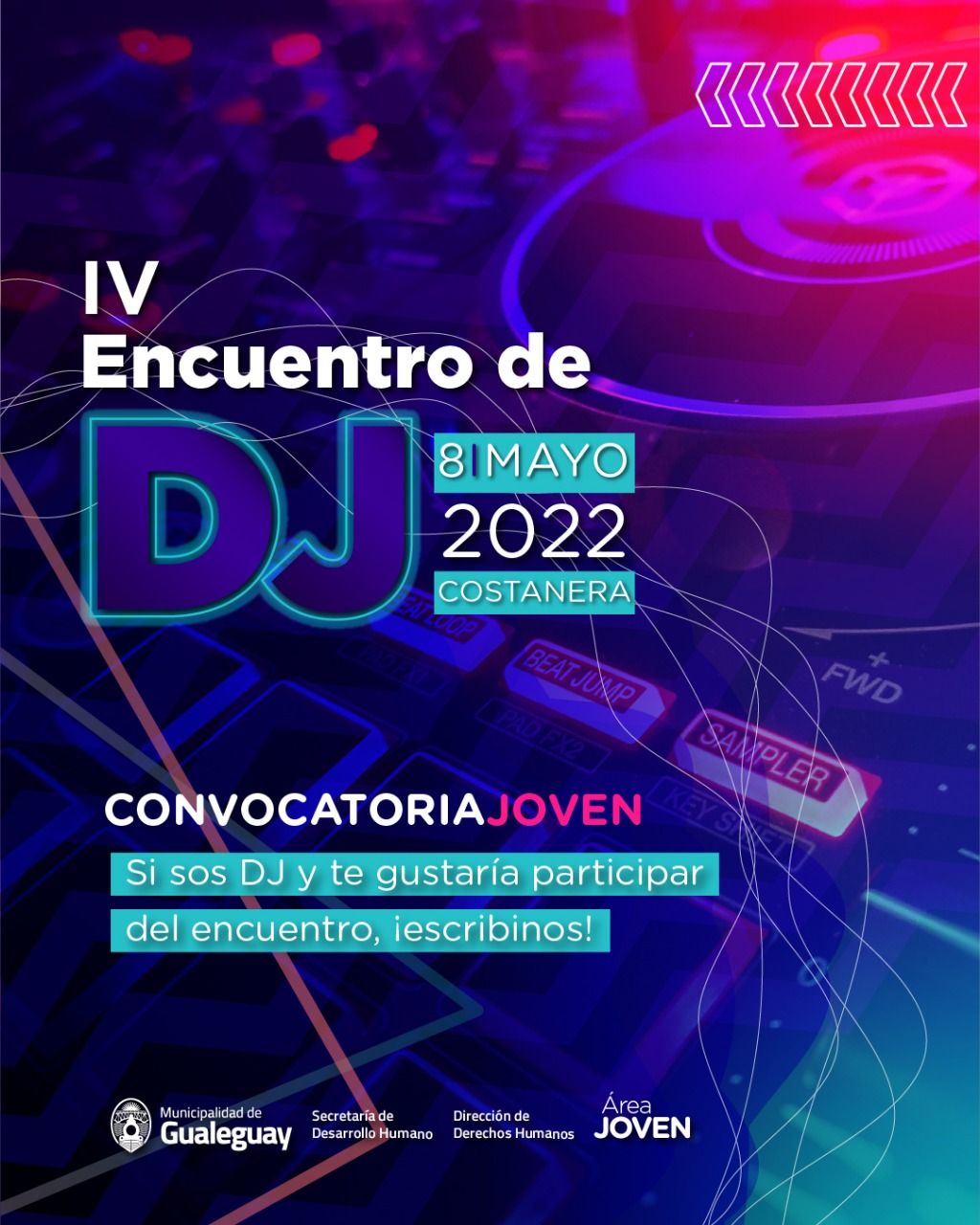 Se viene un nuevo encuentro de DJs