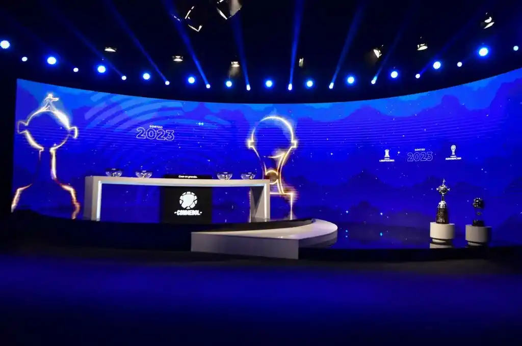 Tras un homenaje a la Selección Argentina, se sortearán la Copa Libertadores y la Sudamericana