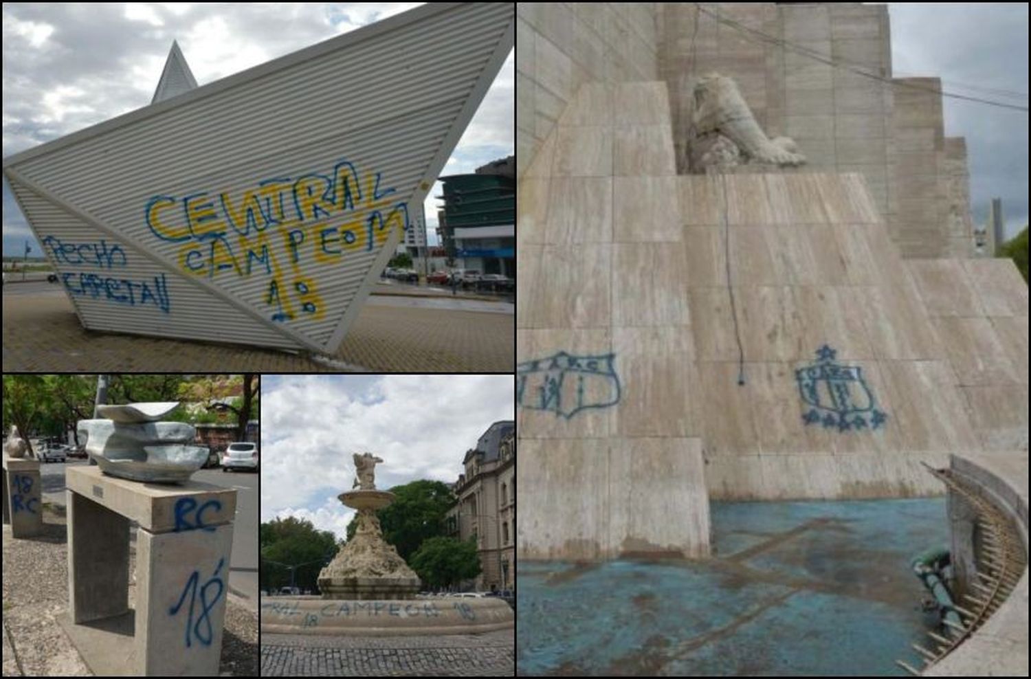 Di Pollina confirmó que el club pagará por los destrozos: «Debemos separar el festejo del vandalismo»