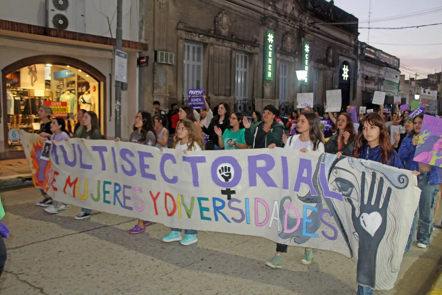 Movilización por el 8M: Día Internacional de la Mujer