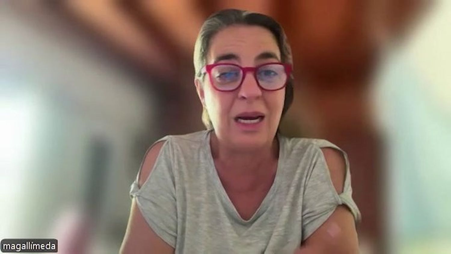 «Hay que conseguir una solución antes de que pase una tragedia”: Magalli Meda  sobre situación de los refugiados en la embajada argentina