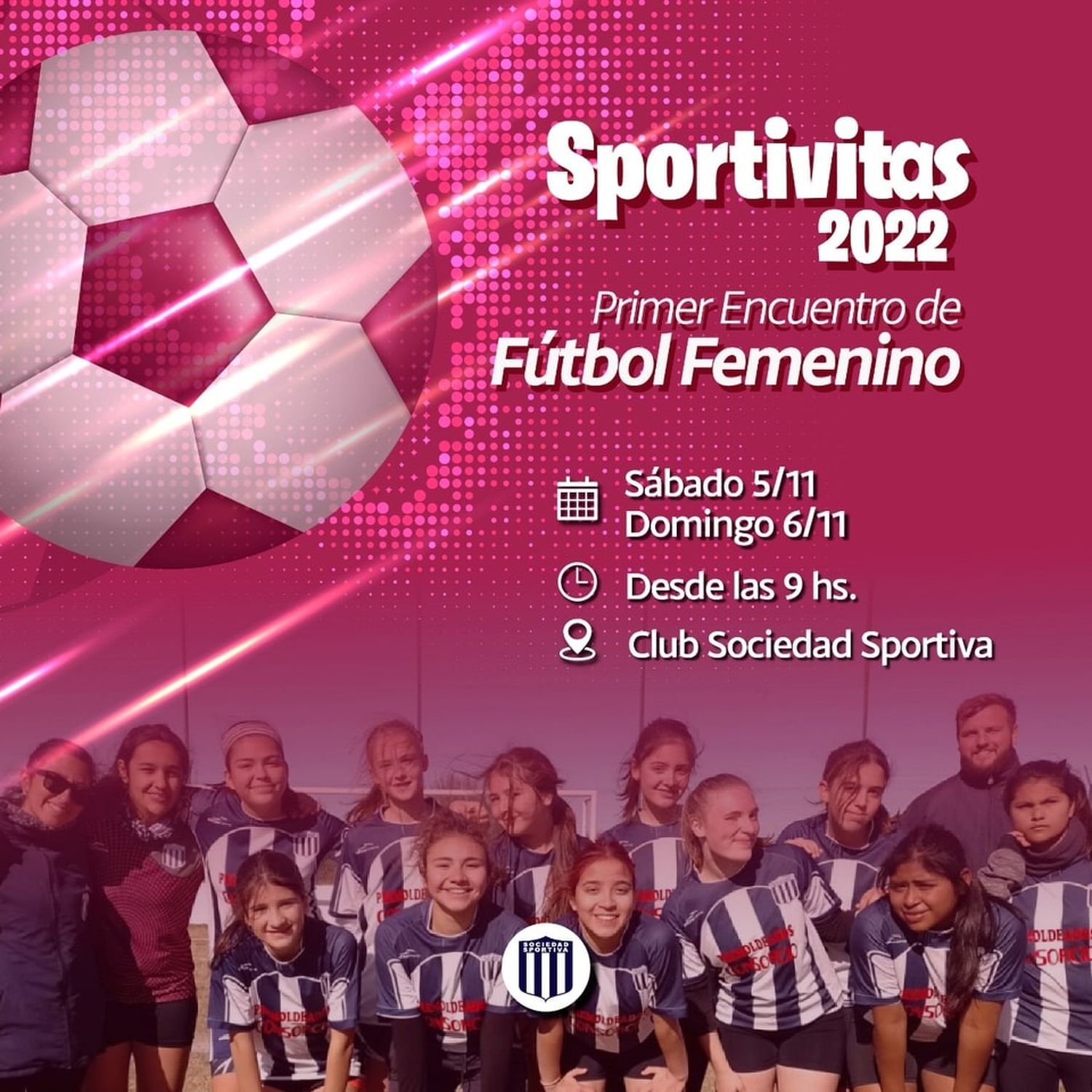 Sportivitas 2022 "Primer encuentro de fútbol femenino"