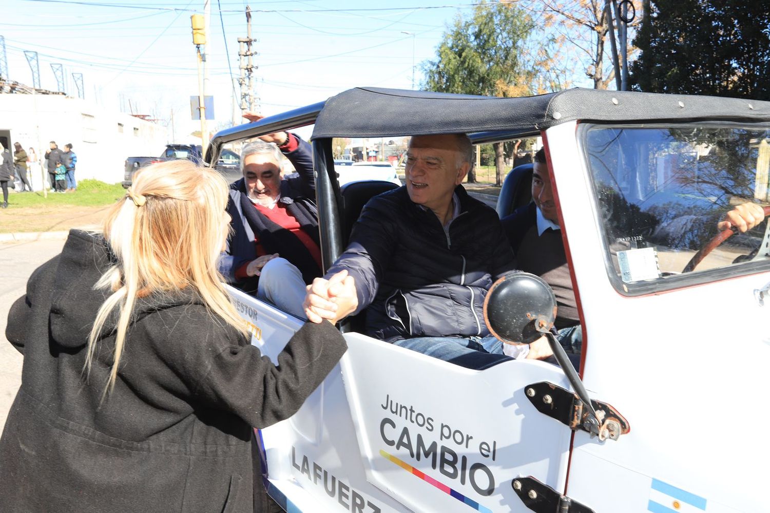 Grindetti profundiza sus recorridas por el interior de la Provincia