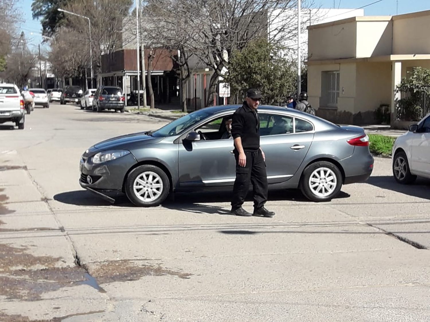 Accidente en zona céntrica de la ciudad