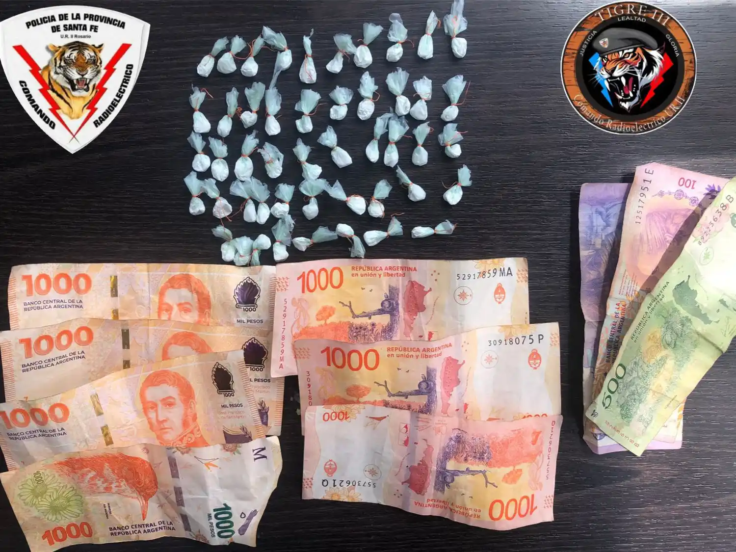 Detuvieron a un hombre que vendía droga en la calle en la zona oeste.