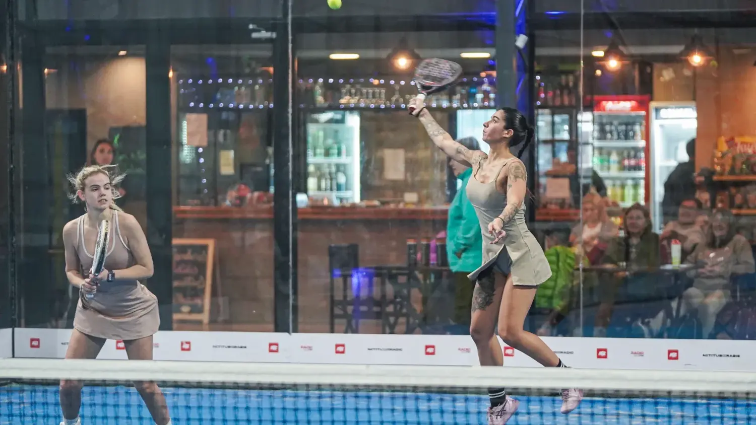 La dupla local de Azul Hankel y Melanie Vucerich, se consagró en el Campeonato Provincial de Pádel