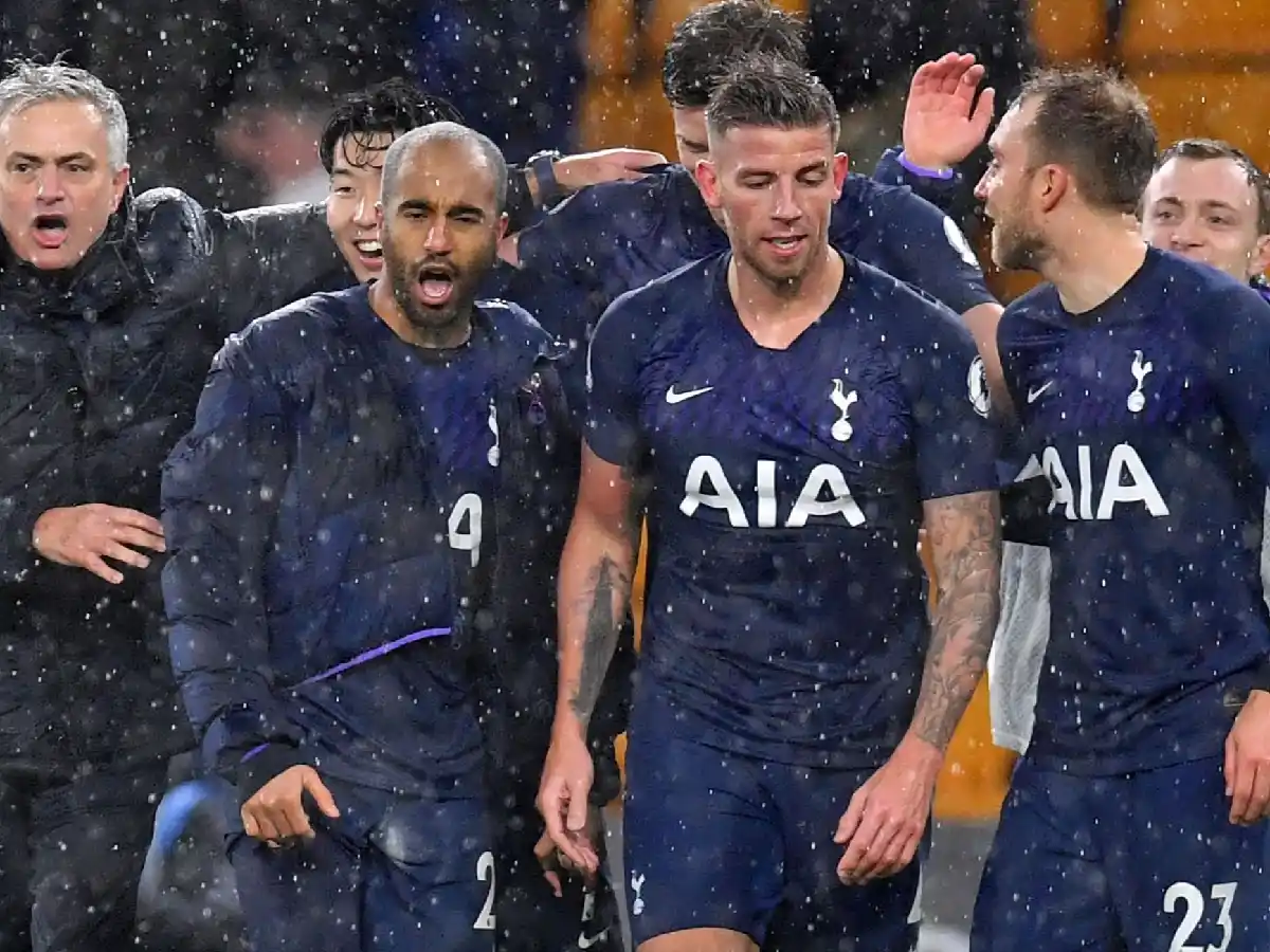 Tottenham cortó la racha de Wolverhampton 