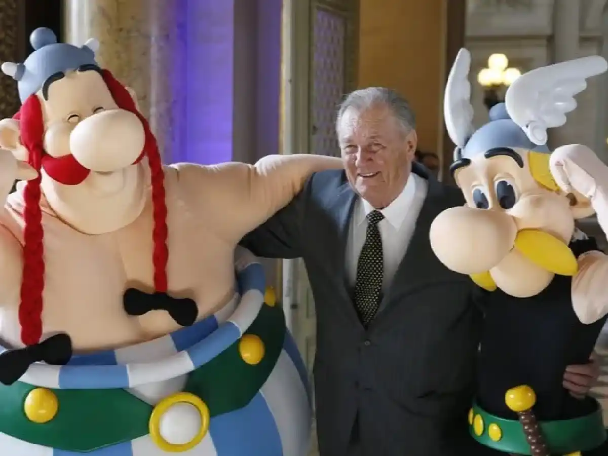 Murió Albert Uderzo, el dibujante de Astérix