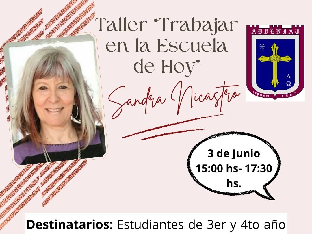 Taller Trabajar en  la Escuela hoy