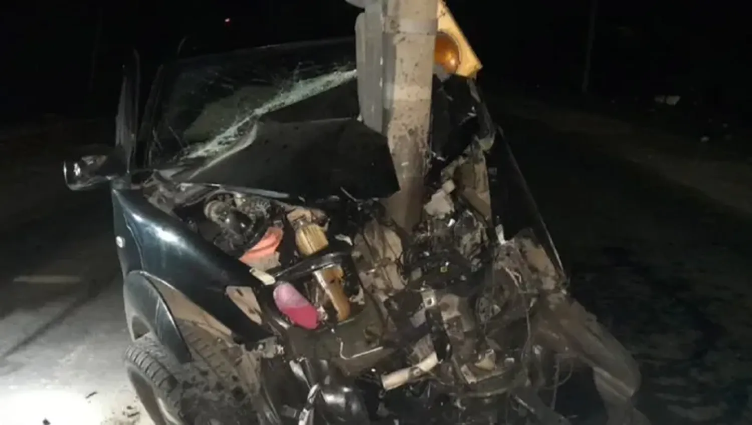 Murió un hombre tras chocar contra una columna: revelan su identidad