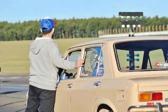 Sin público y con un estricto protocolo, se realizó una nueva jornada de picadas