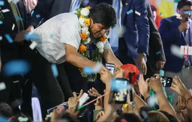 Evo Morales ofreció tierras a los bolivianos que regresen a su país