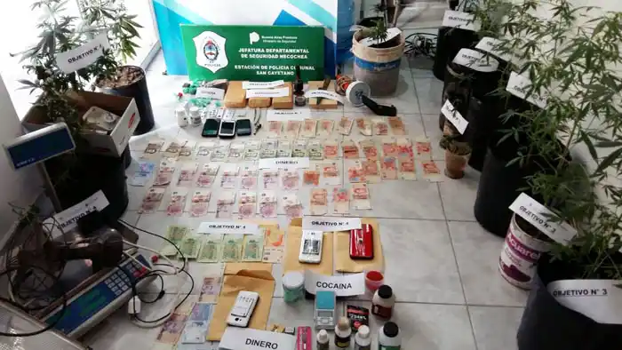 Hubo cuatro detenidos y secuestraron una importante cantidad de drogas