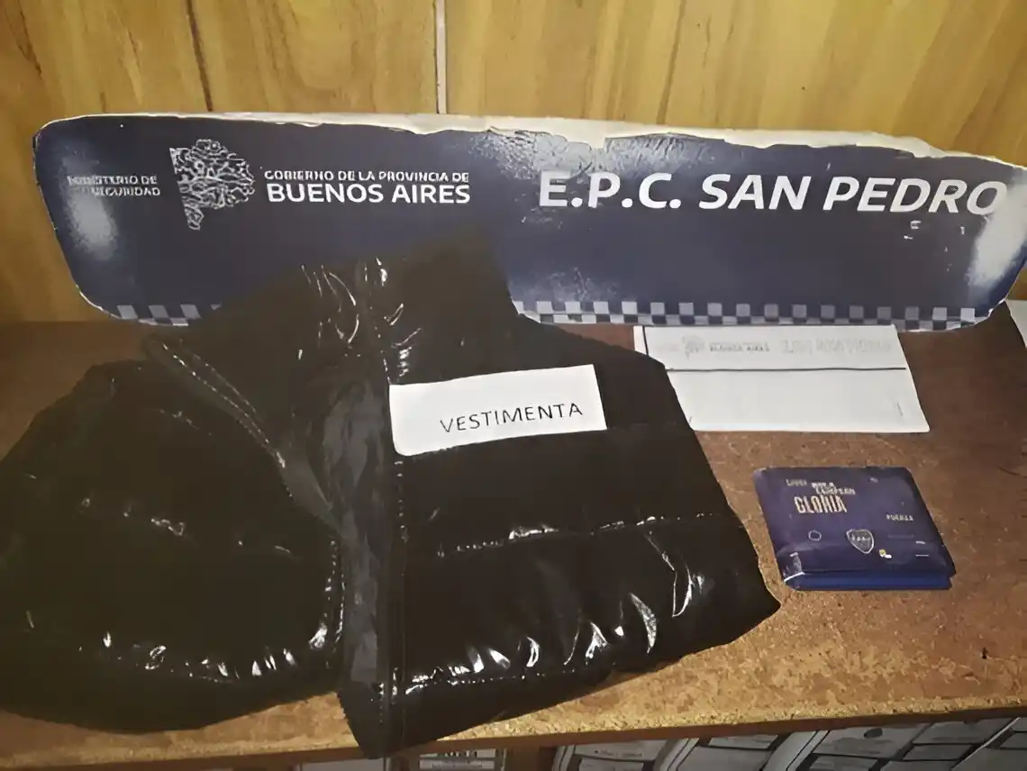 Los elementos robados fueron recuperados por la policía.