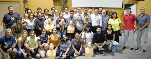Integrantes de comparsas y del Ente de Carnaval fueron capacitados sobre RCP y primeros auxilios
