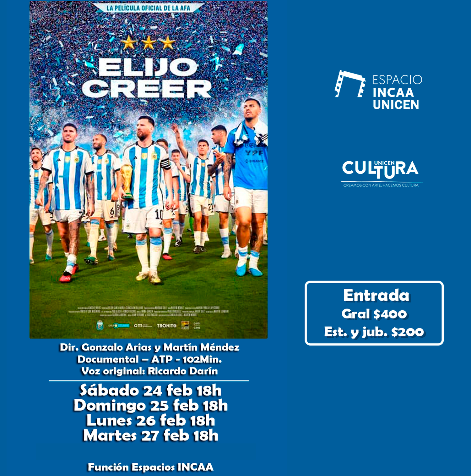 elijo creer