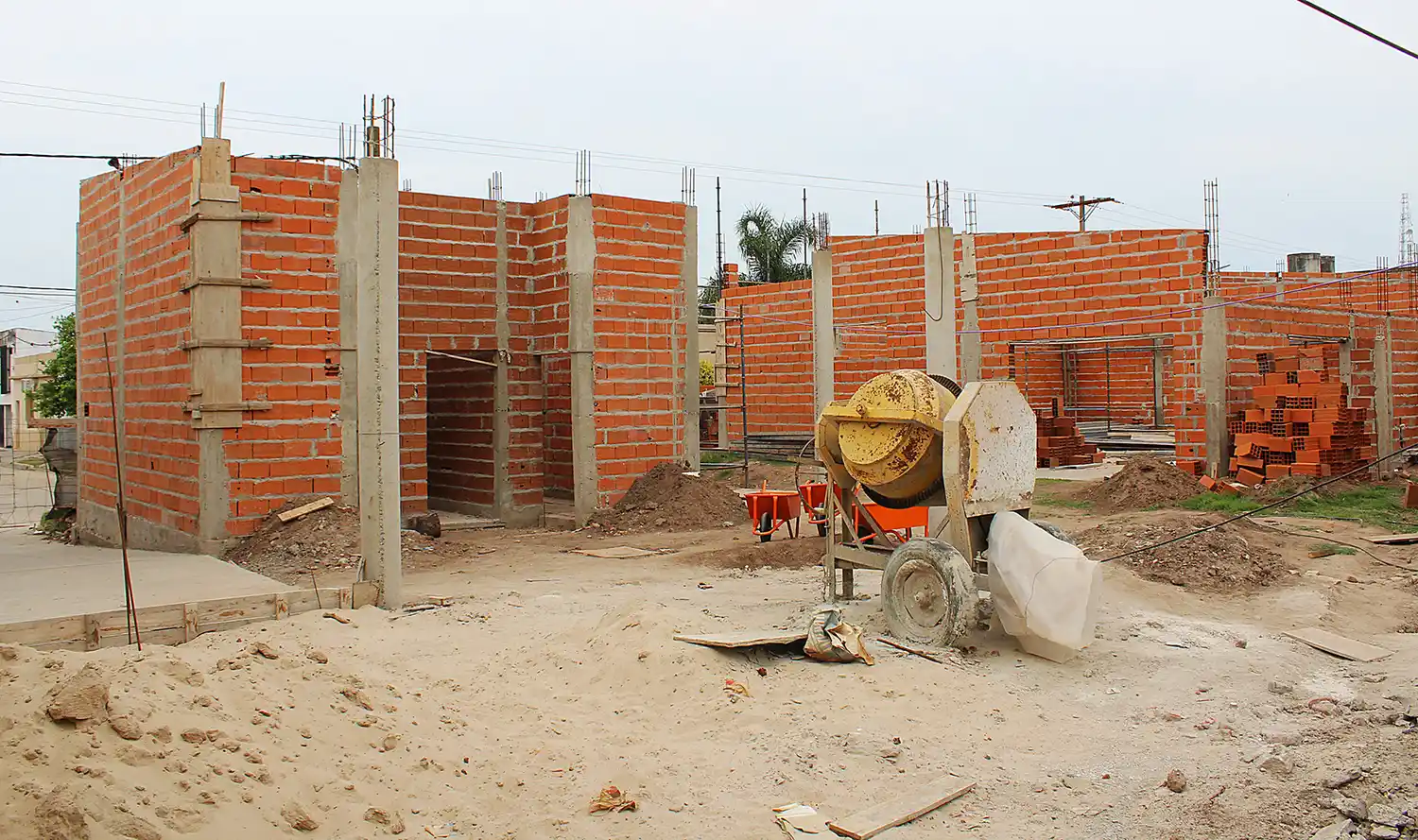 Avanza la obra de la nueva escuela técnica Nº 1