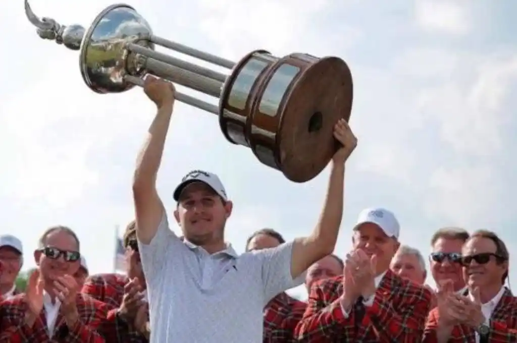 El golfista Emiliano Grillo se consagró campeón en el PGA Tour de EEUU: ganó el Charles Schwab Challenge
