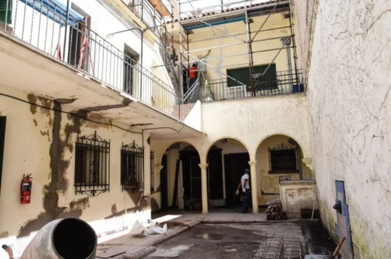 Remodelan un edificio histórico del Concejo rosarino