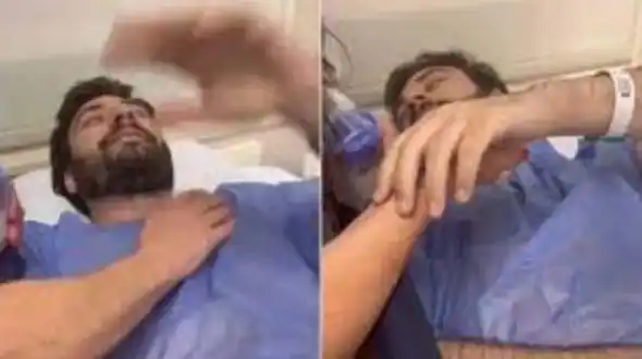 Se despertó de la anestesia alentando por la Selección Argentina