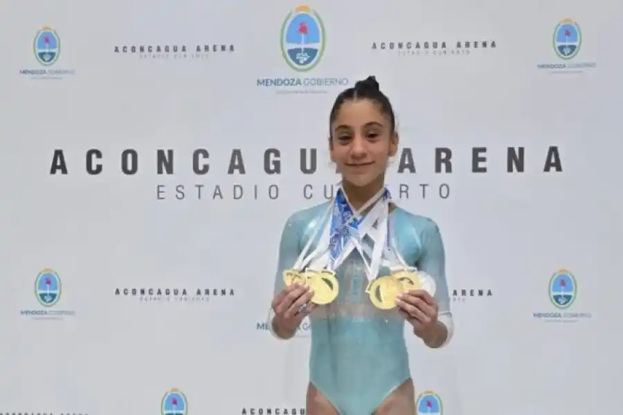 Destacadas actuaciones de gimnastas rafaelinas en Mendoza