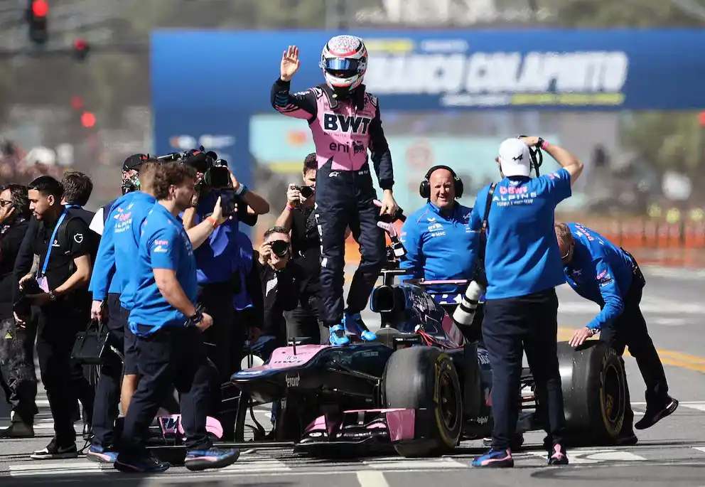 Colapinto ya realizó su primera salida (REUTERS/Tomas Cuesta)