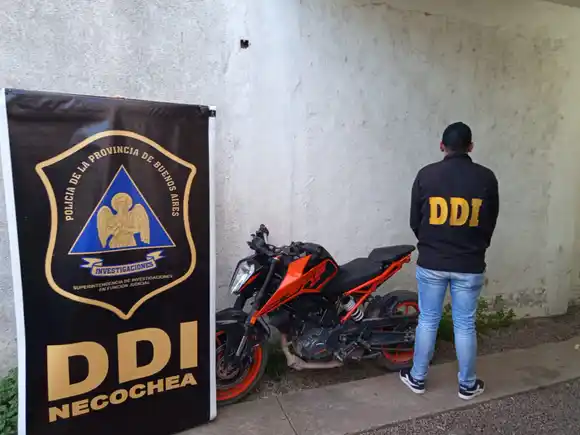 La DDI Necochea encontró dos motos que habían sido robadas en Mar del Plata