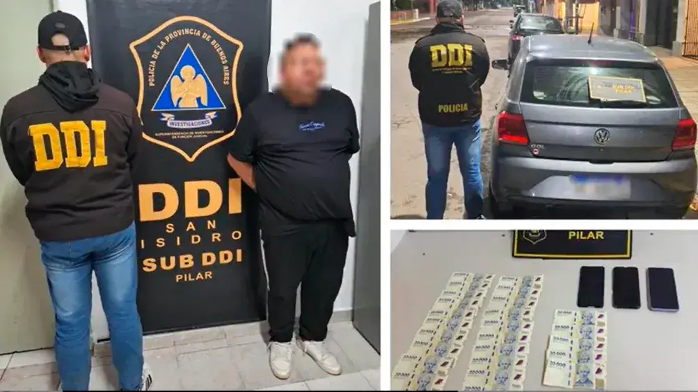 Detenido por la Sub DDI de Pilar