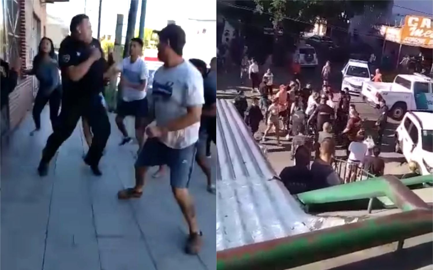Video: Una persecución policial terminó con 4 detenidos y graves incidentes en la comisaría de Villa Martelli