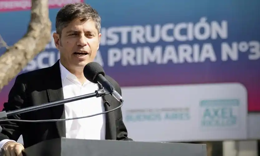 Kicillof: “Ningún bonaerense escuchará de boca de este gobernador que no hay plata”